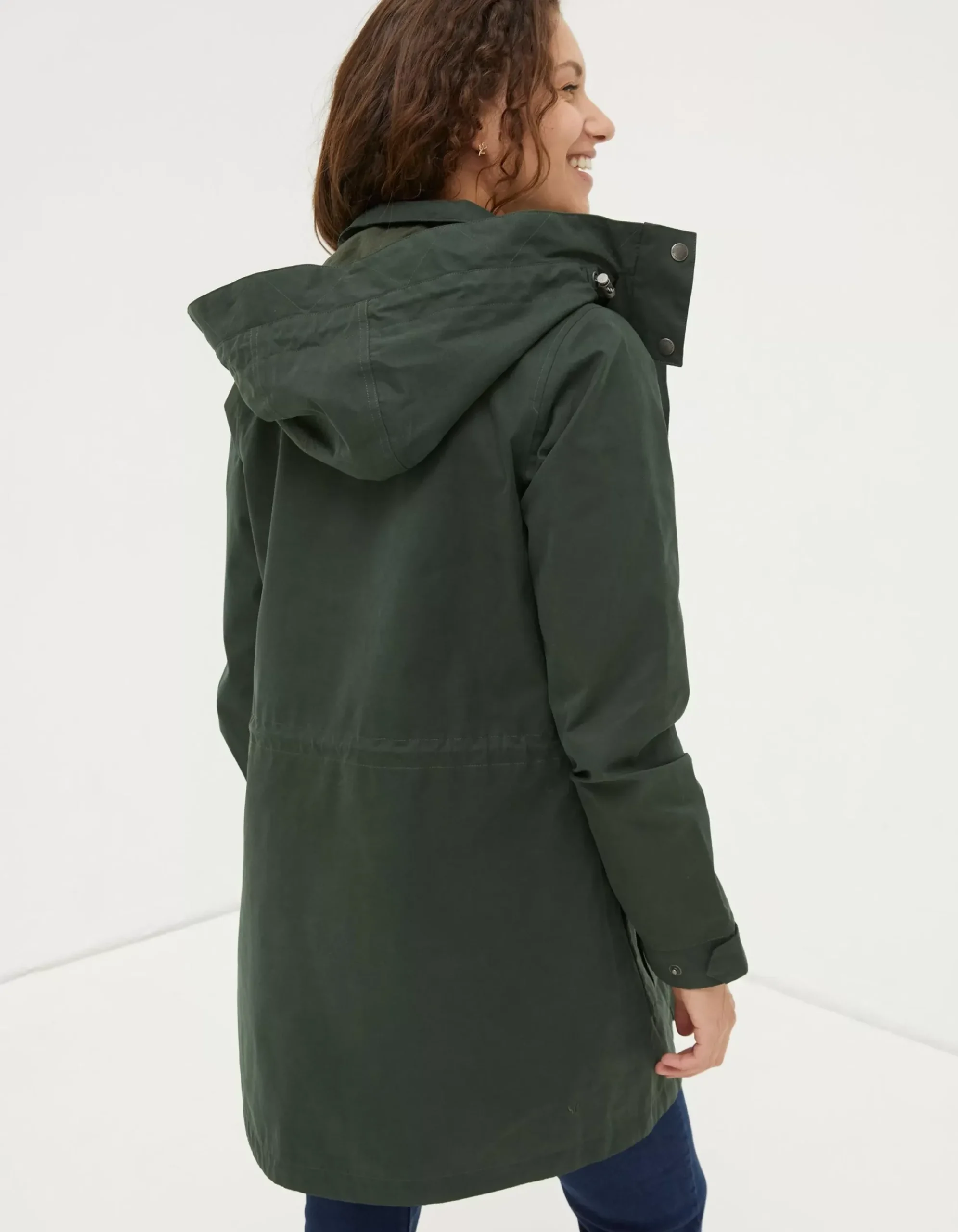 Women FatFace Coats & Jackets|Tiegan Waterproof Coat