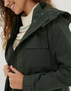 Women FatFace Coats & Jackets|Tiegan Waterproof Coat