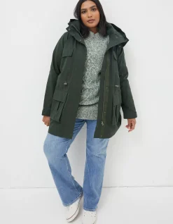 Women FatFace Coats & Jackets|Tiegan Waterproof Coat