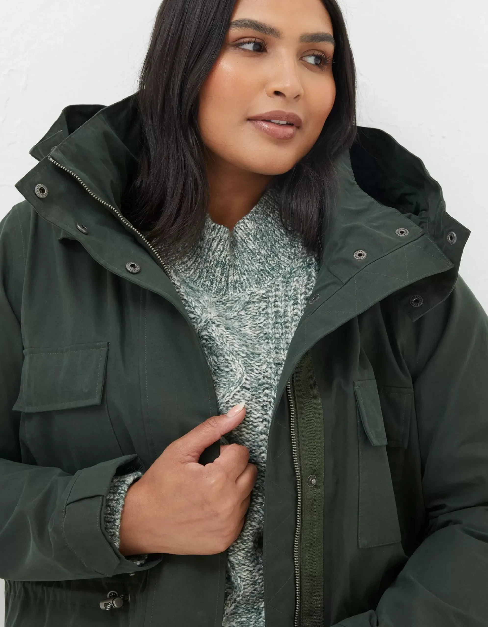 Women FatFace Coats & Jackets|Tiegan Waterproof Coat