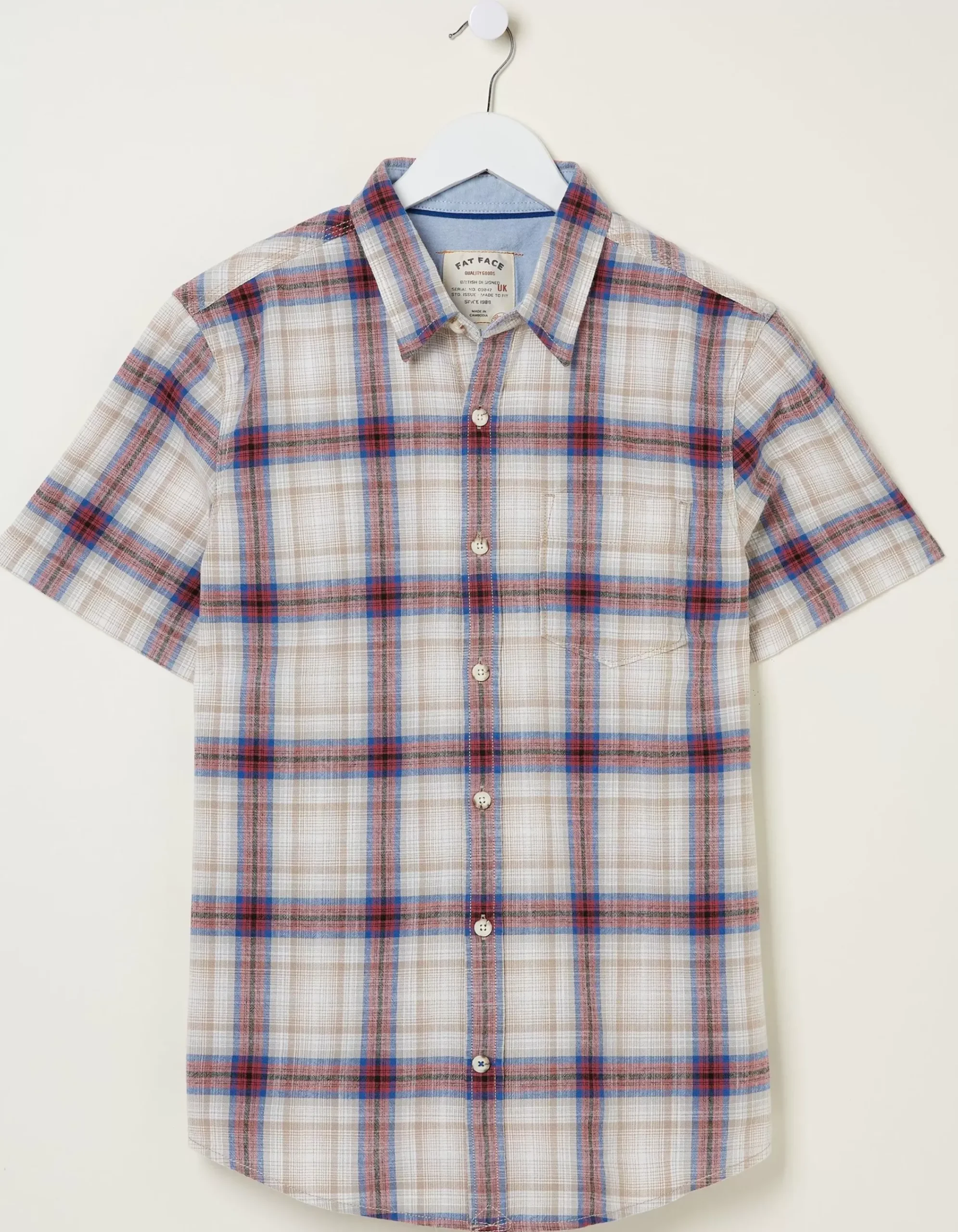 Men FatFace Shirts|Tilbury Ombre Check Shirt