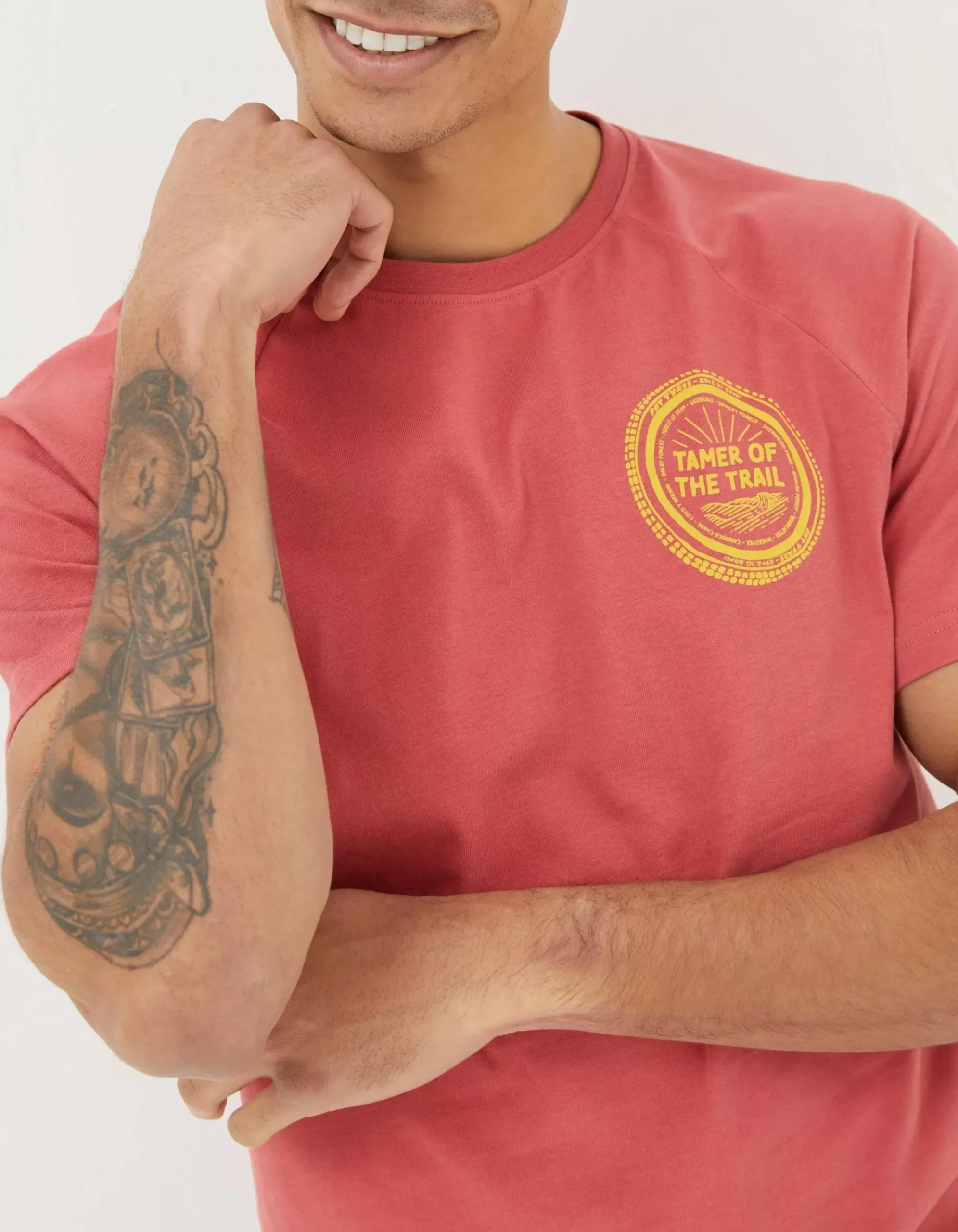 Men FatFace View All|Trail Tamer T-Shirt