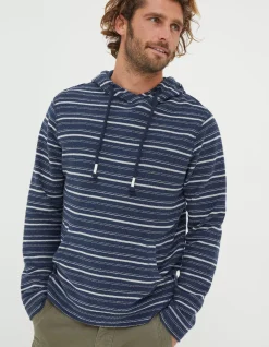 Men FatFace View All|Trescoe Fine Stripe Hoodie