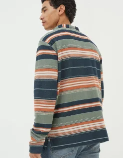 Men FatFace View All|Trescowe Half Neck Sweatshirt