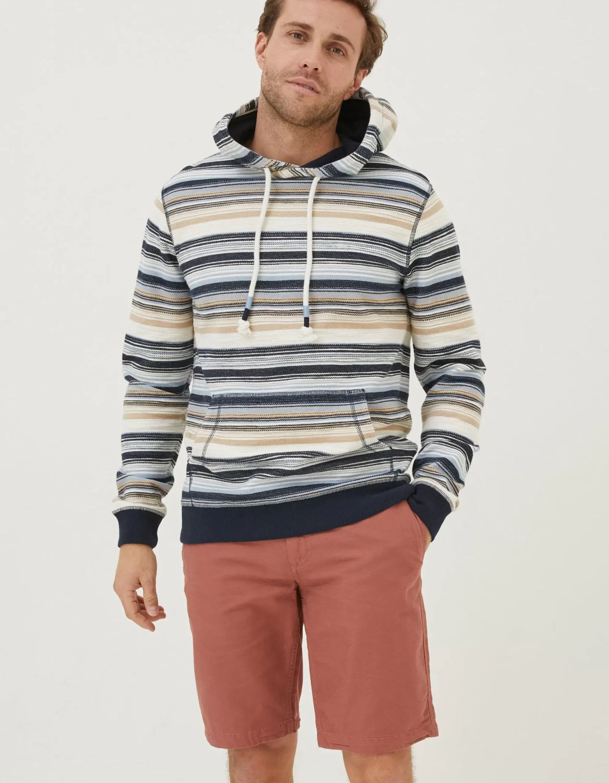 Men FatFace Sweatshirts & Hoodies|Trescowe Overhead Hoodie