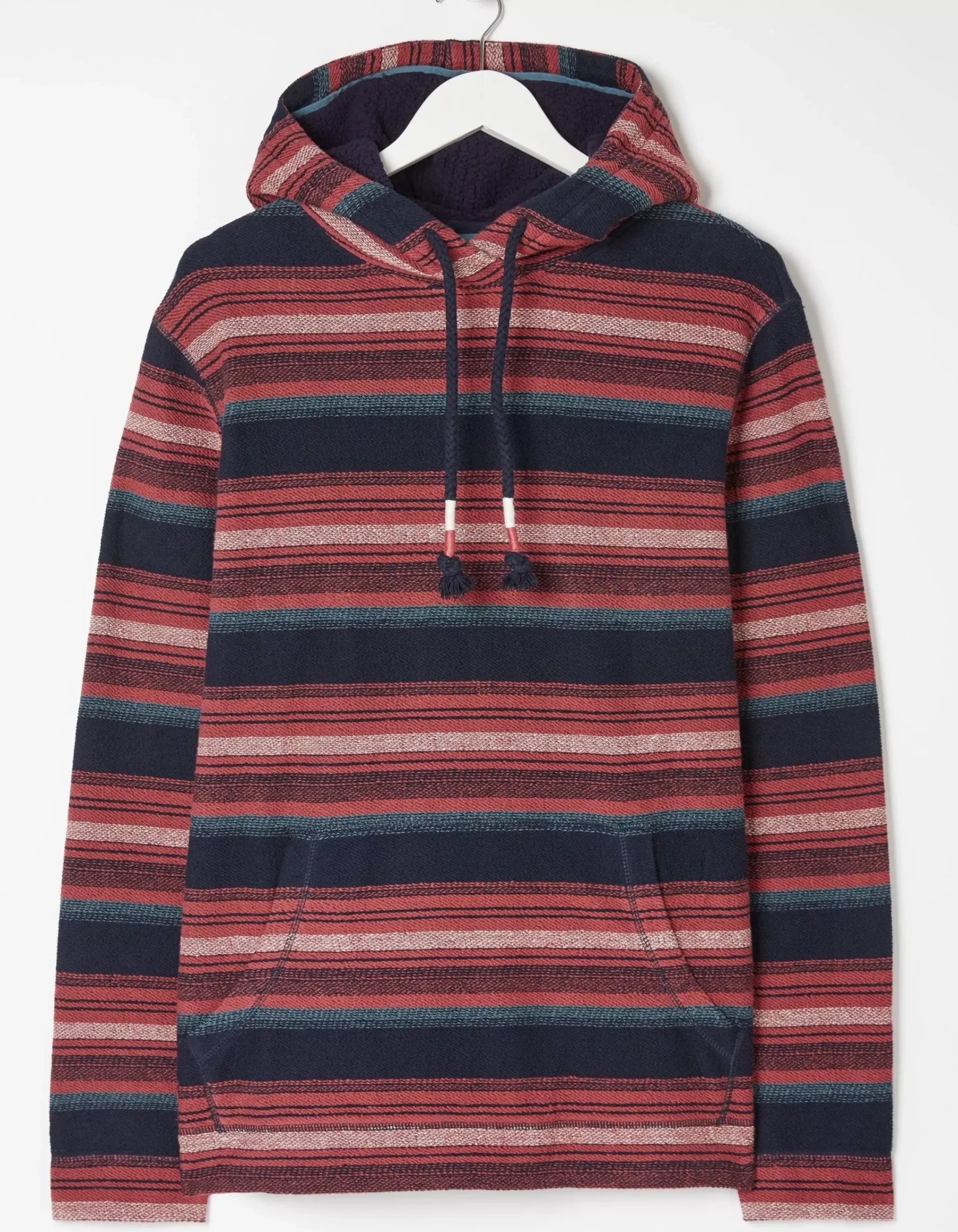 Men FatFace Sweatshirts & Hoodies|Trescowe Stripe Hoodie