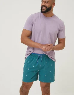 Men FatFace Swimwear|Trevose Boat Swim Shorts