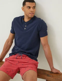 Men FatFace Swimwear|Trevose Giraffe Swim Shorts