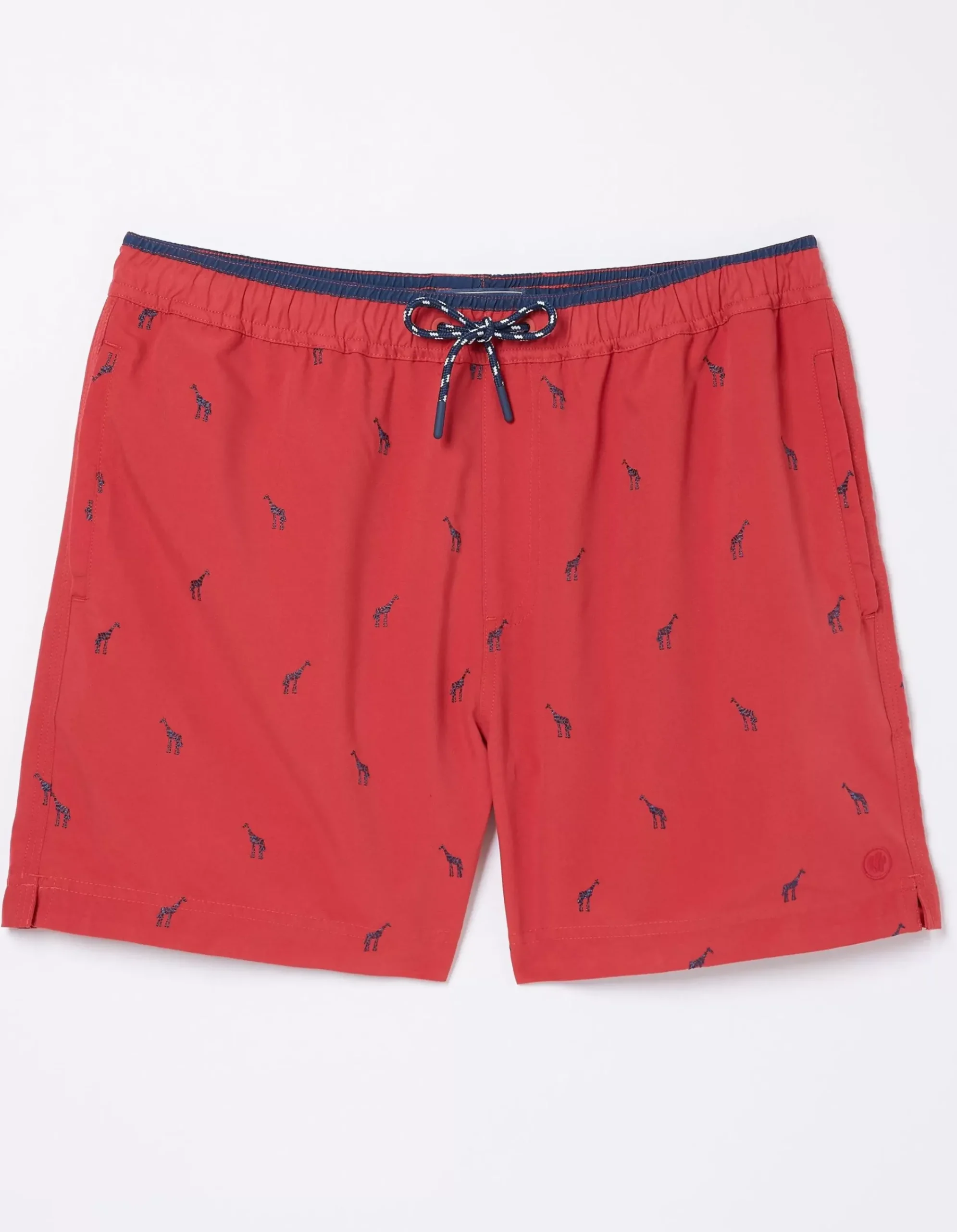Men FatFace Swimwear|Trevose Giraffe Swim Shorts