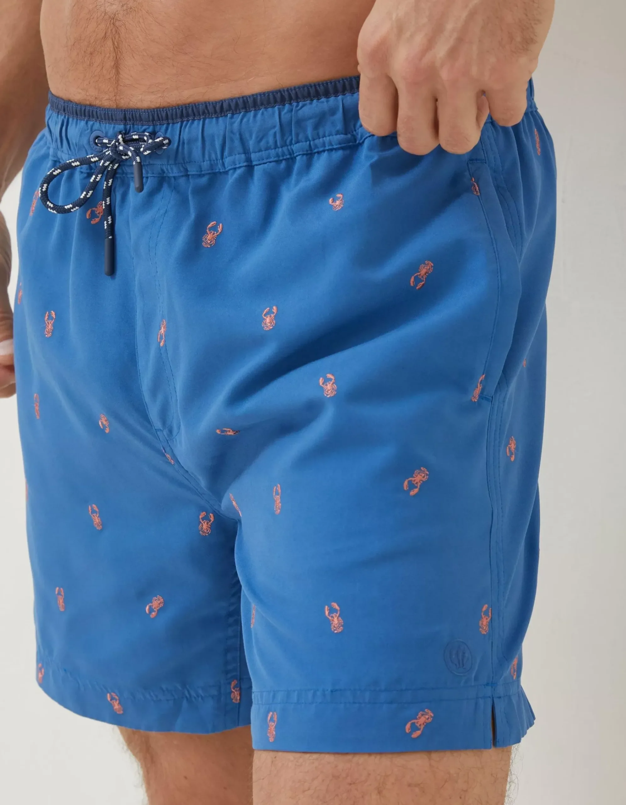 Men FatFace Swimwear|Trevose Lobster Swim Shorts