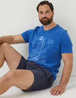 Men FatFace Swimwear|Trevose Plain Swim Shorts