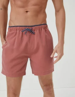 Men FatFace Swimwear|Trevose Plain Swim Shorts