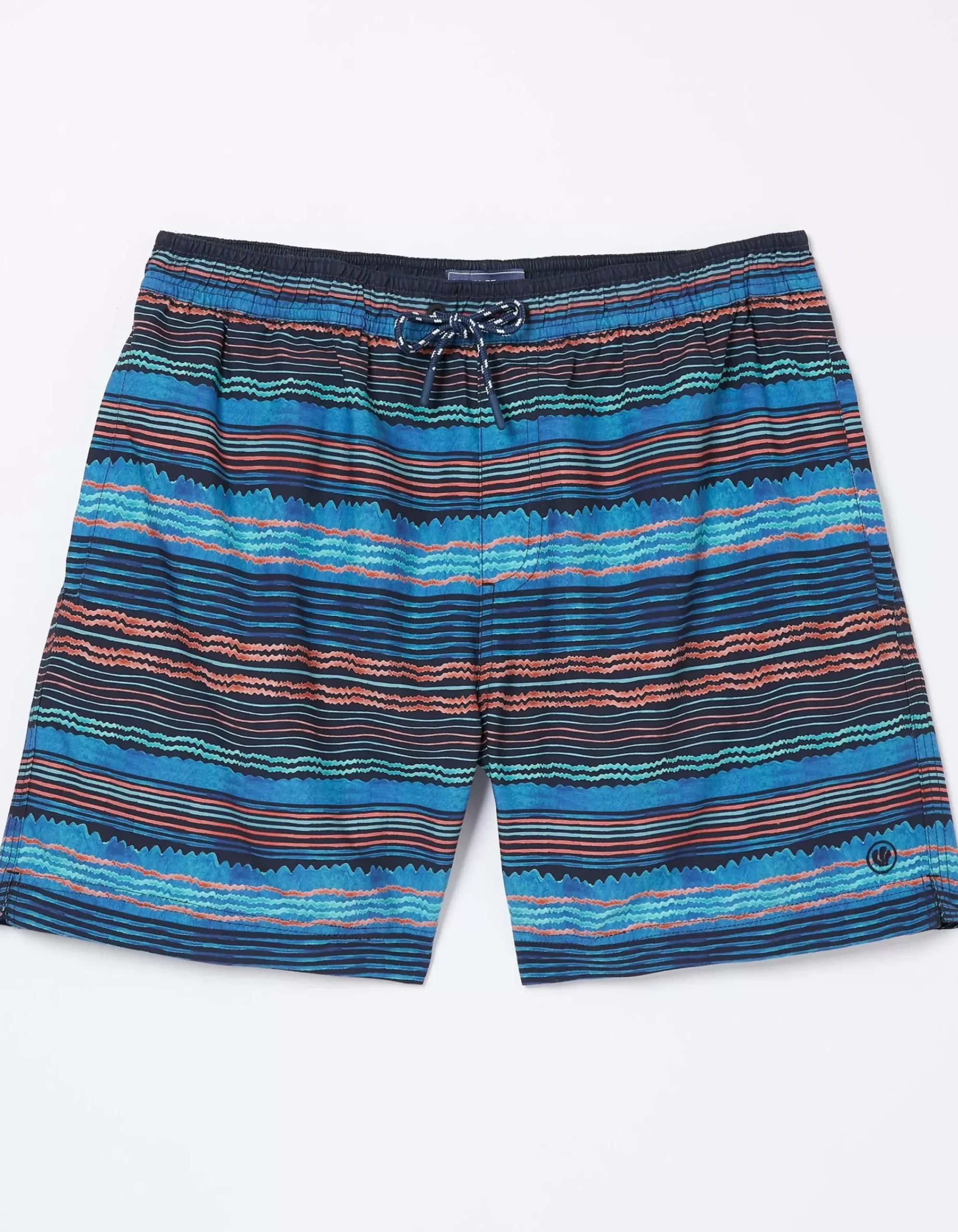 Men FatFace Swimwear|Trevose Scribble Swim Shorts