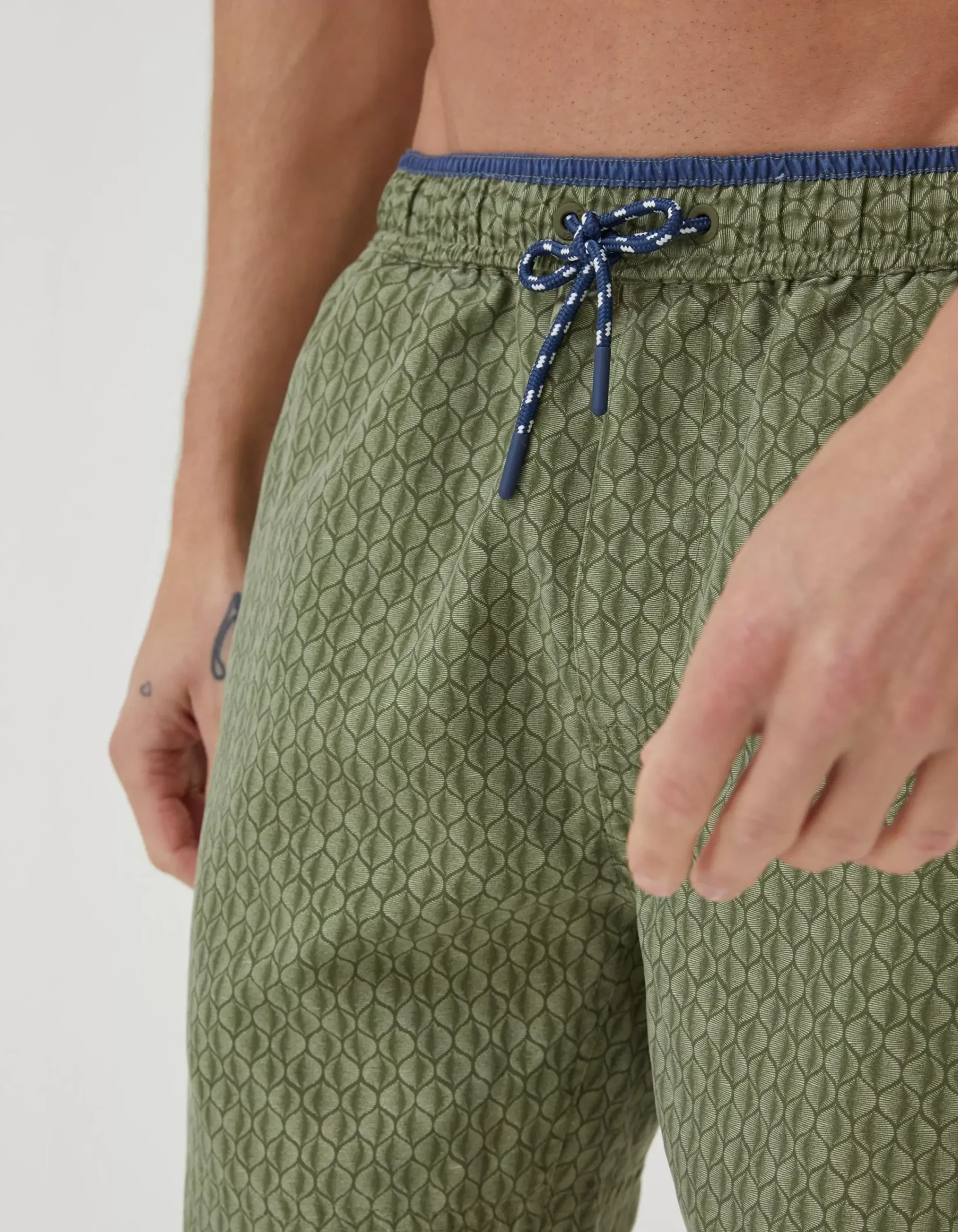 Men FatFace Swimwear|Trevose Shell Swim Shorts