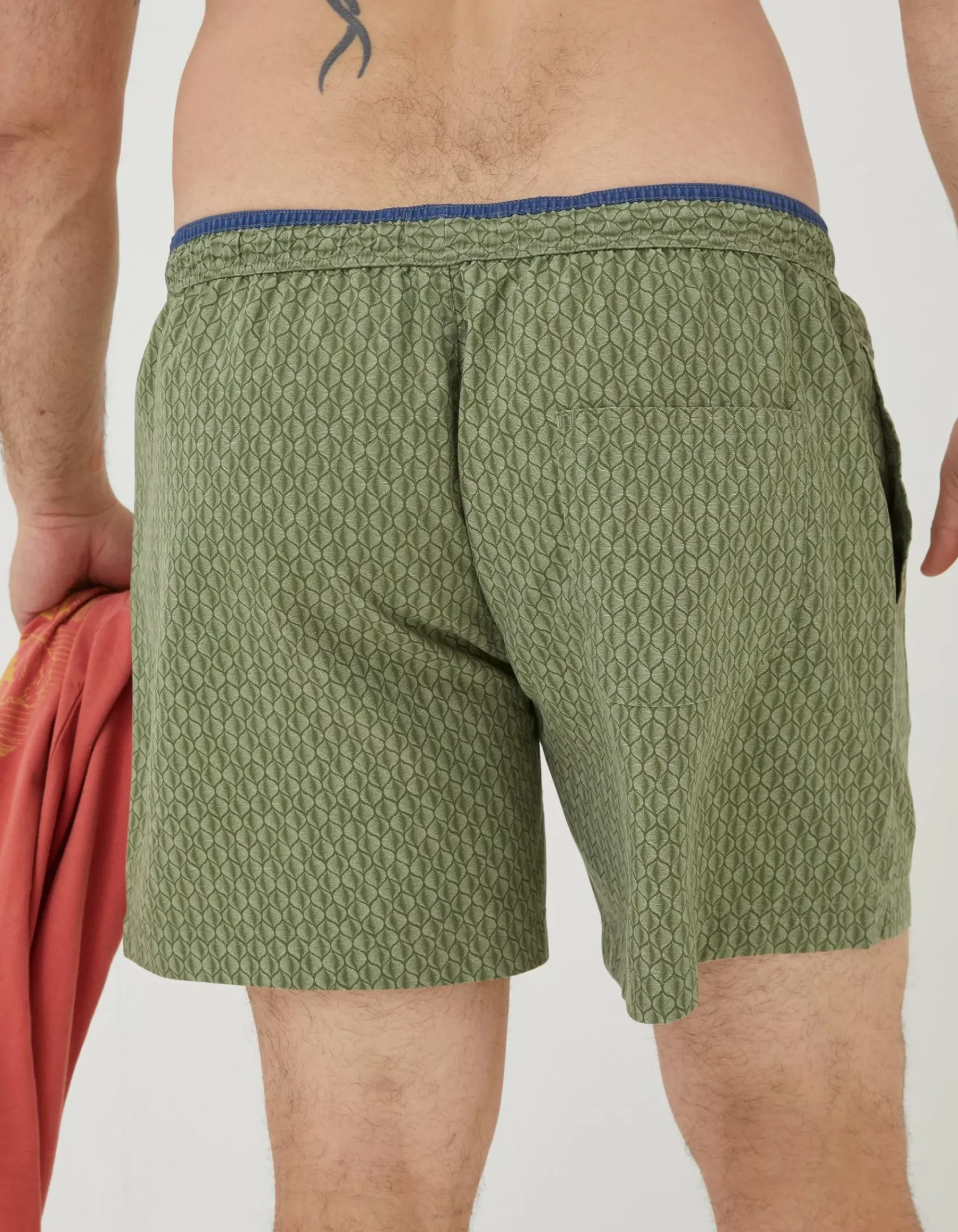 Men FatFace Swimwear|Trevose Shell Swim Shorts