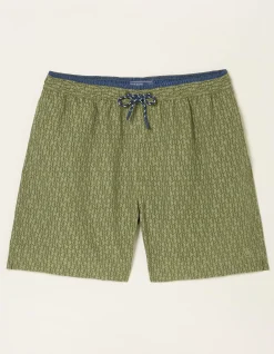 Men FatFace Swimwear|Trevose Shell Swim Shorts