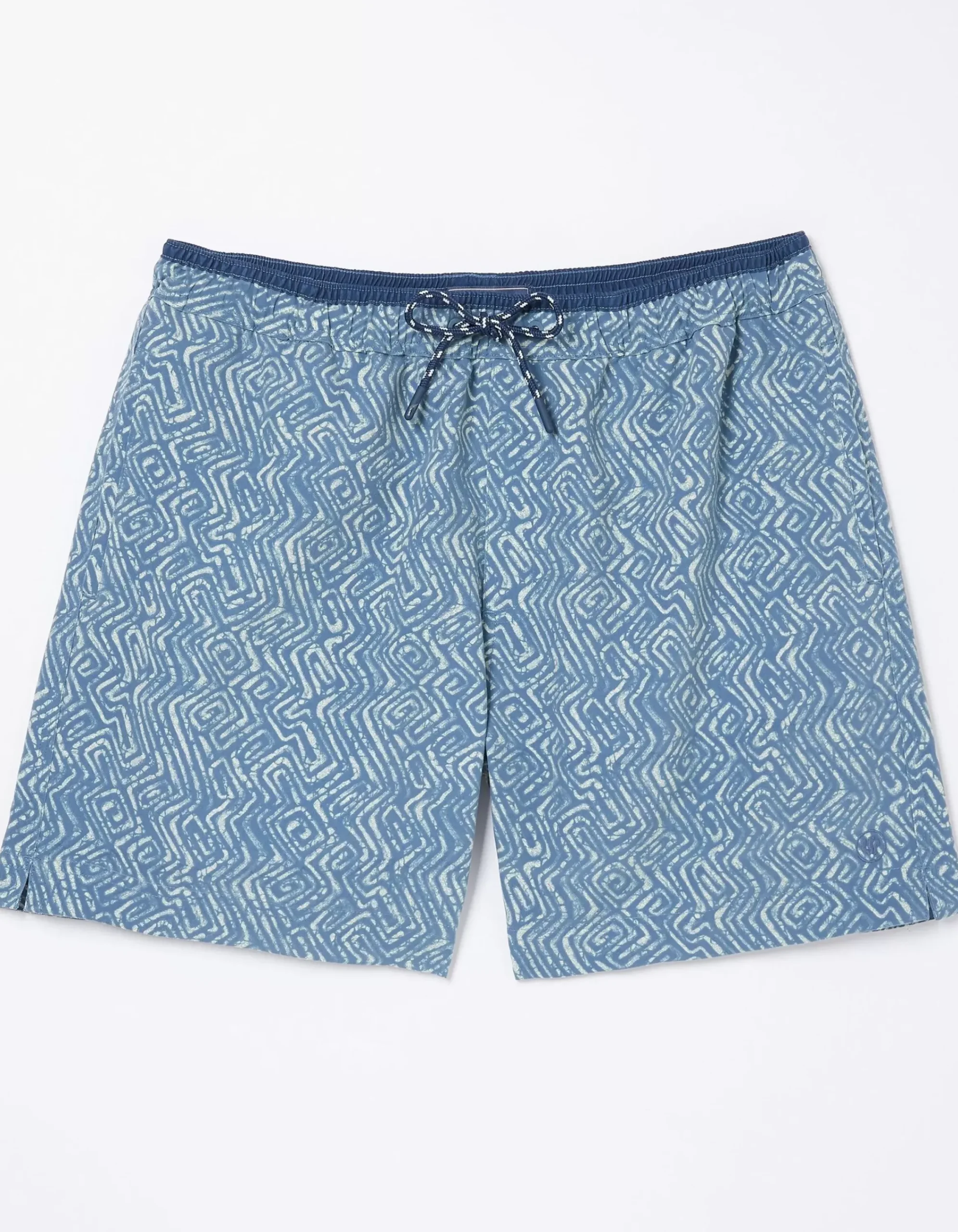 Men FatFace Swimwear|Trevose Tile Print Swim Shorts