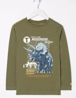 Boys FatFace View All|Triceratops Jersey T-Shirt