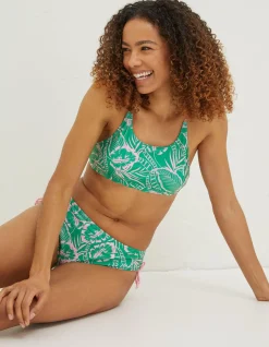 Women FatFace Beachwear & Swimwear|Tropical Leaves Bikini Bottoms