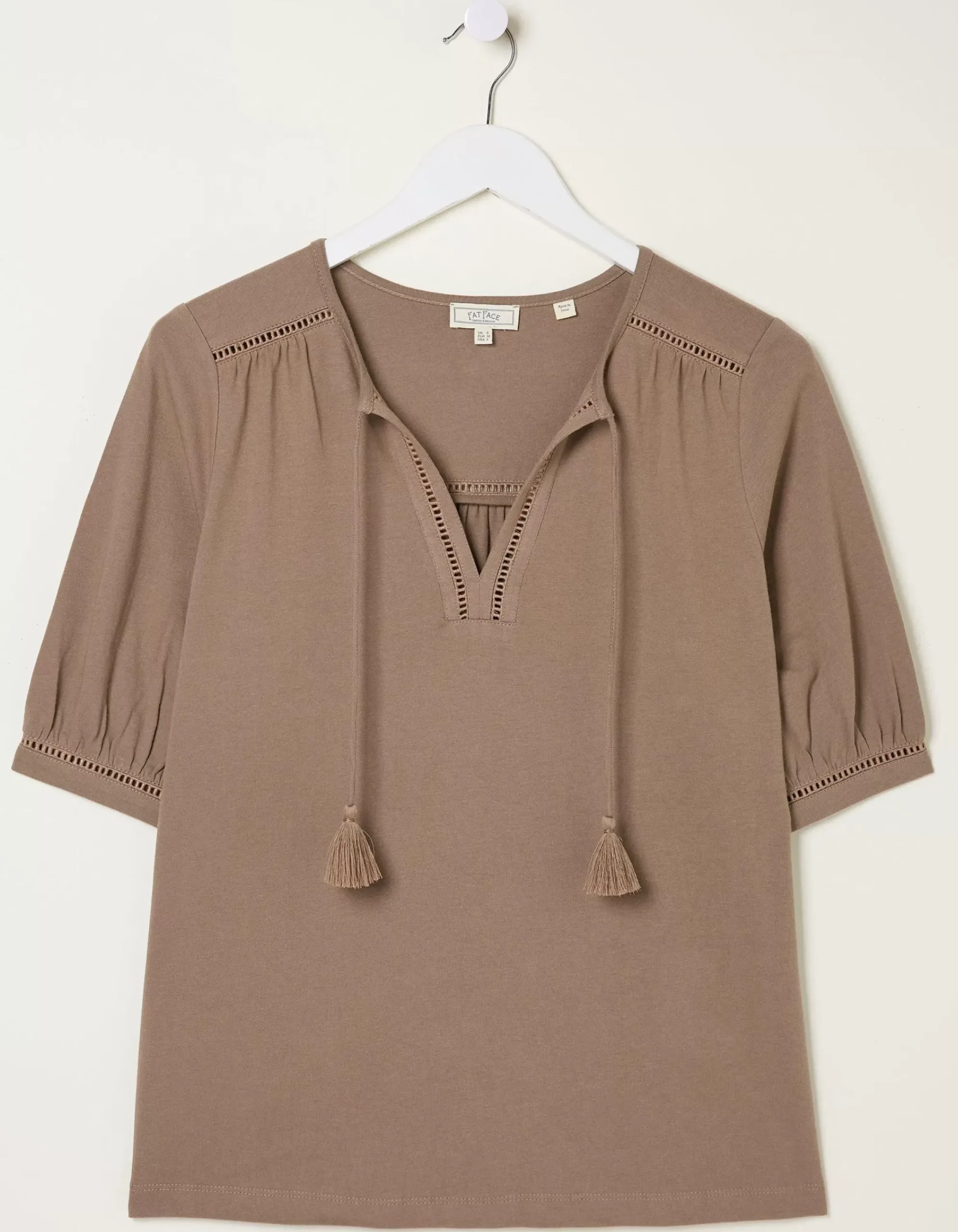 Women FatFace Tops & T-Shirts|Tula Notch Top