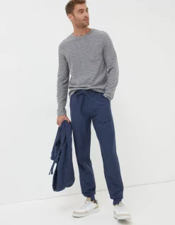 Men FatFace View All|Twill Textured Joggers