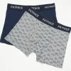 Men FatFace View All|Two Pack Land Rover Print Boxers