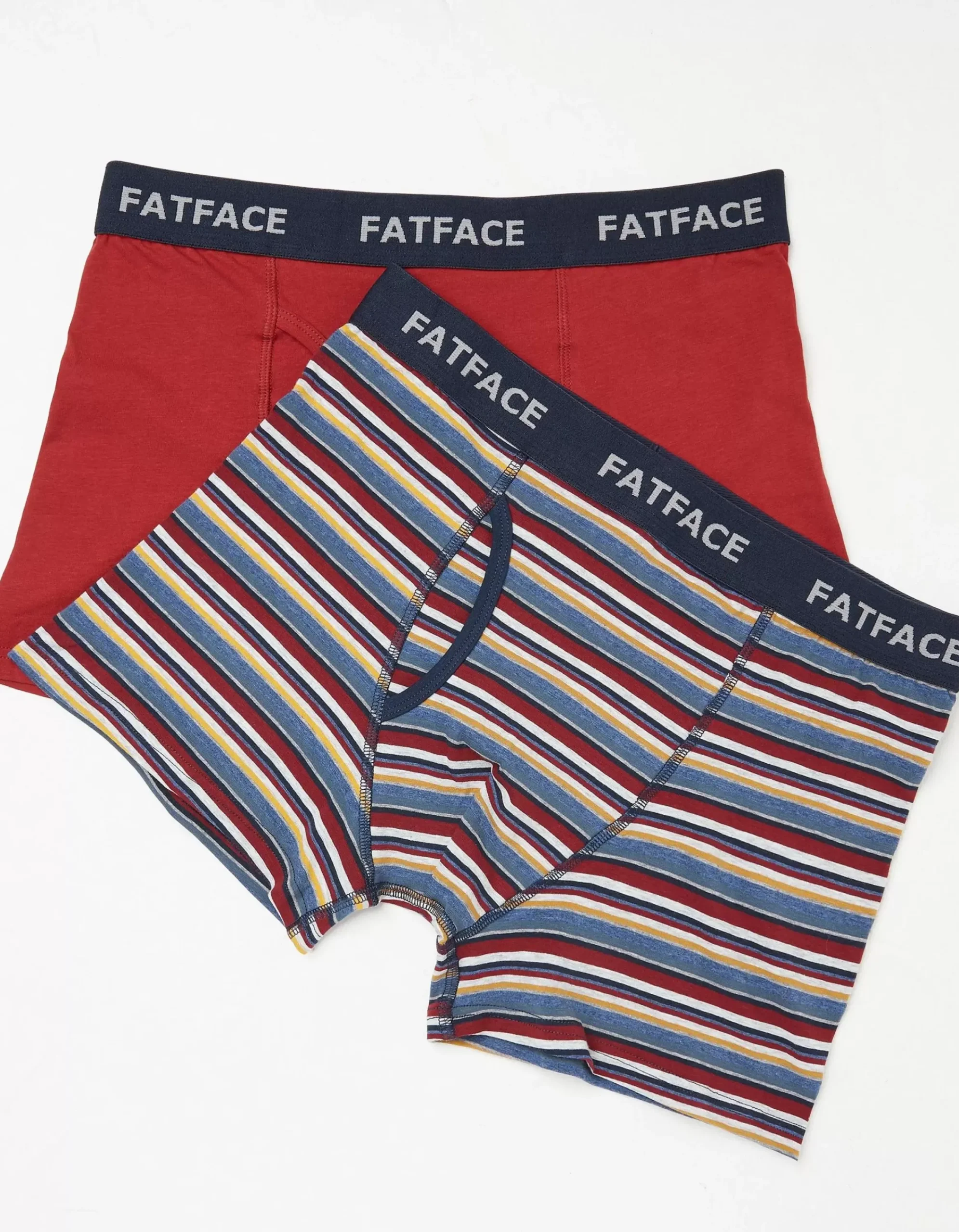Men FatFace View All|Two Pack Portland Stripe Boxers