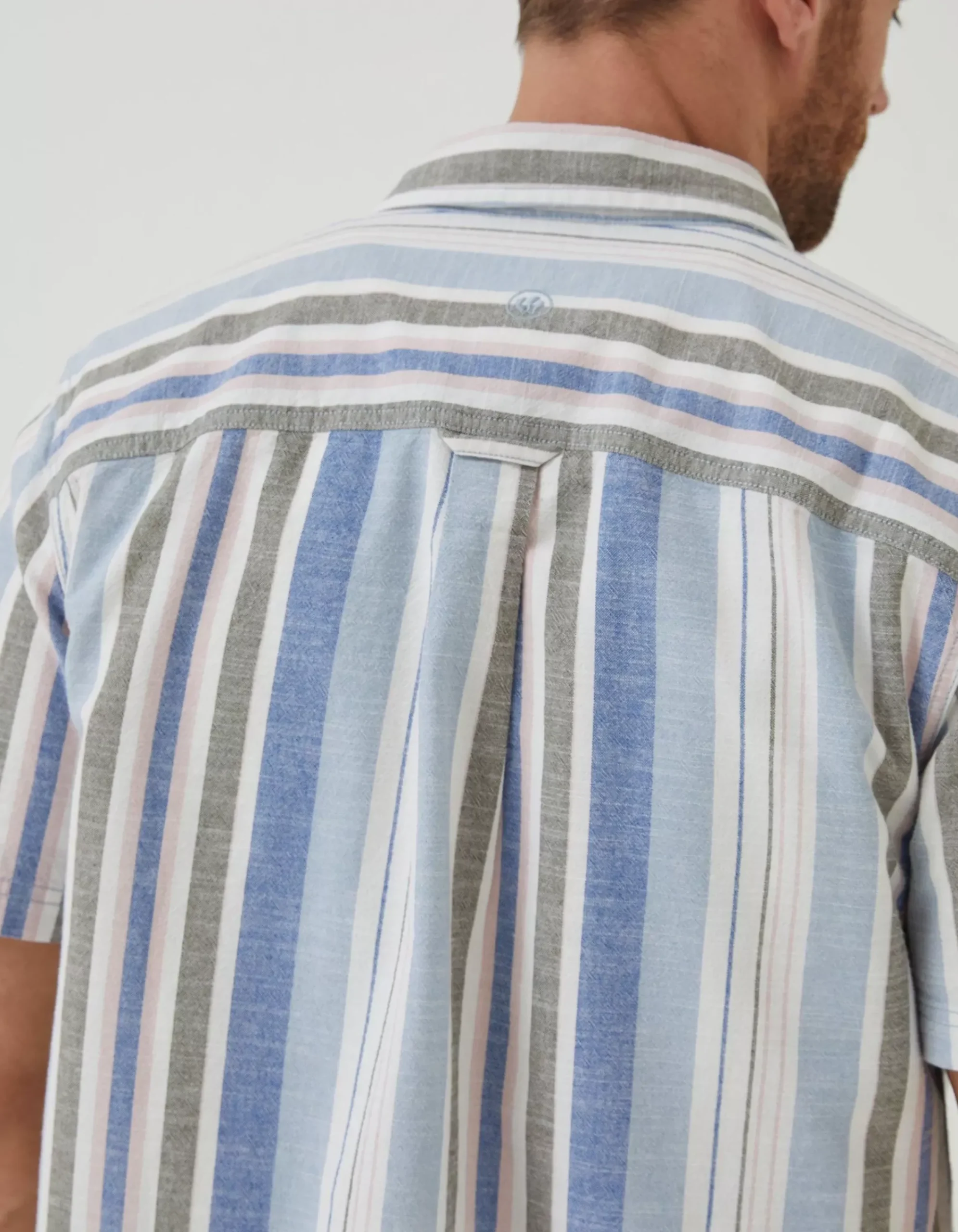 Men FatFace Shirts|Tynemouth Stripe Shirt