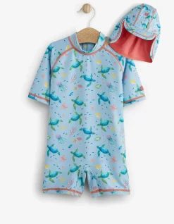 Baby FatFace View All|Under The Sea Sunsafe Swimsuit Set