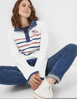 Women FatFace Sweatshirts & Hoodies|Usa Airlie Sweatshirt