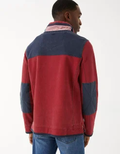 Men FatFace Sweatshirts & Hoodies|Usa Airlie Yoke Sweatshirt