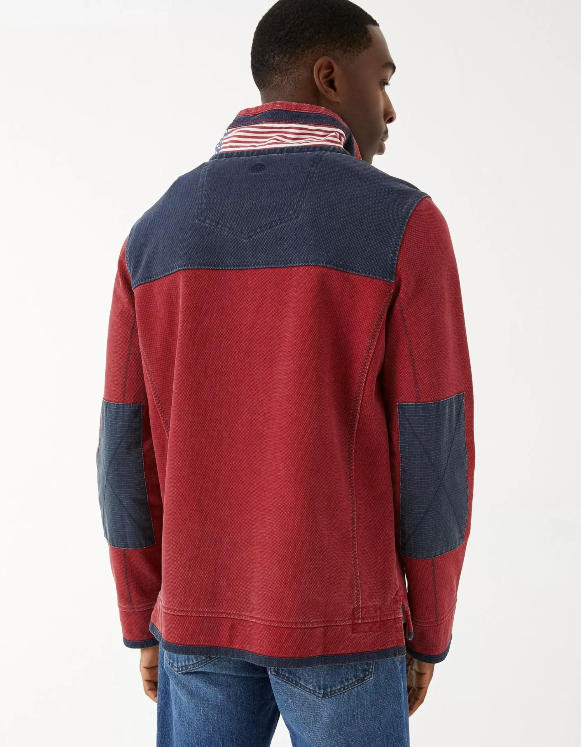 Men FatFace Sweatshirts & Hoodies|Usa Airlie Yoke Sweatshirt