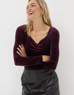 Women FatFace View All|Valerie Velvet Top