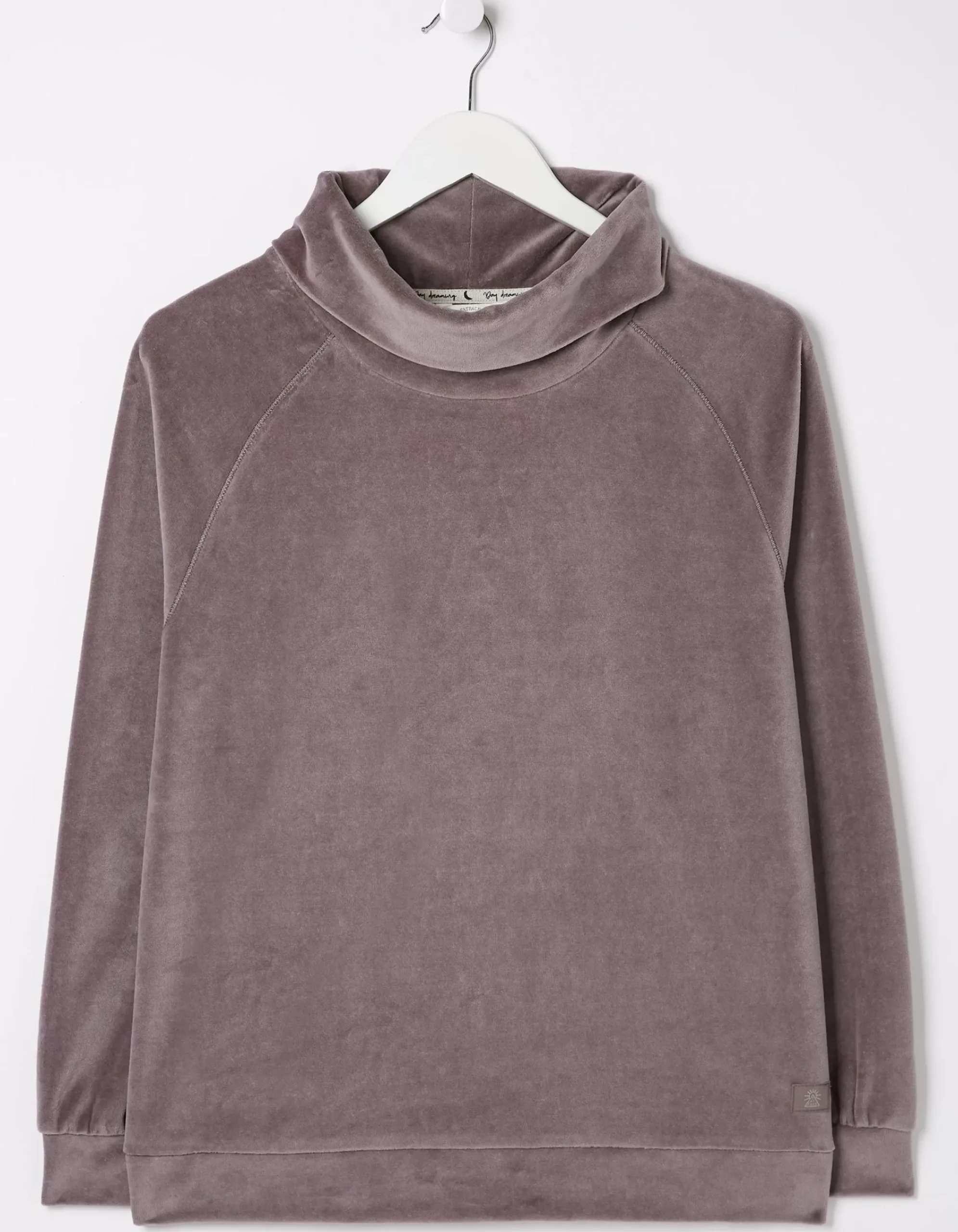 Women FatFace Nightwear & Loungewear|Verity Velvet Funnel Top