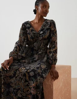 Women FatFace Dresses|Victoria Floral Midi Dress
