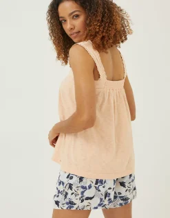 Women FatFace Tops & T-Shirts|Viv Embroidered Cami