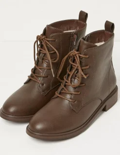Women FatFace View All|Vivi Lace Up Ankle Boots