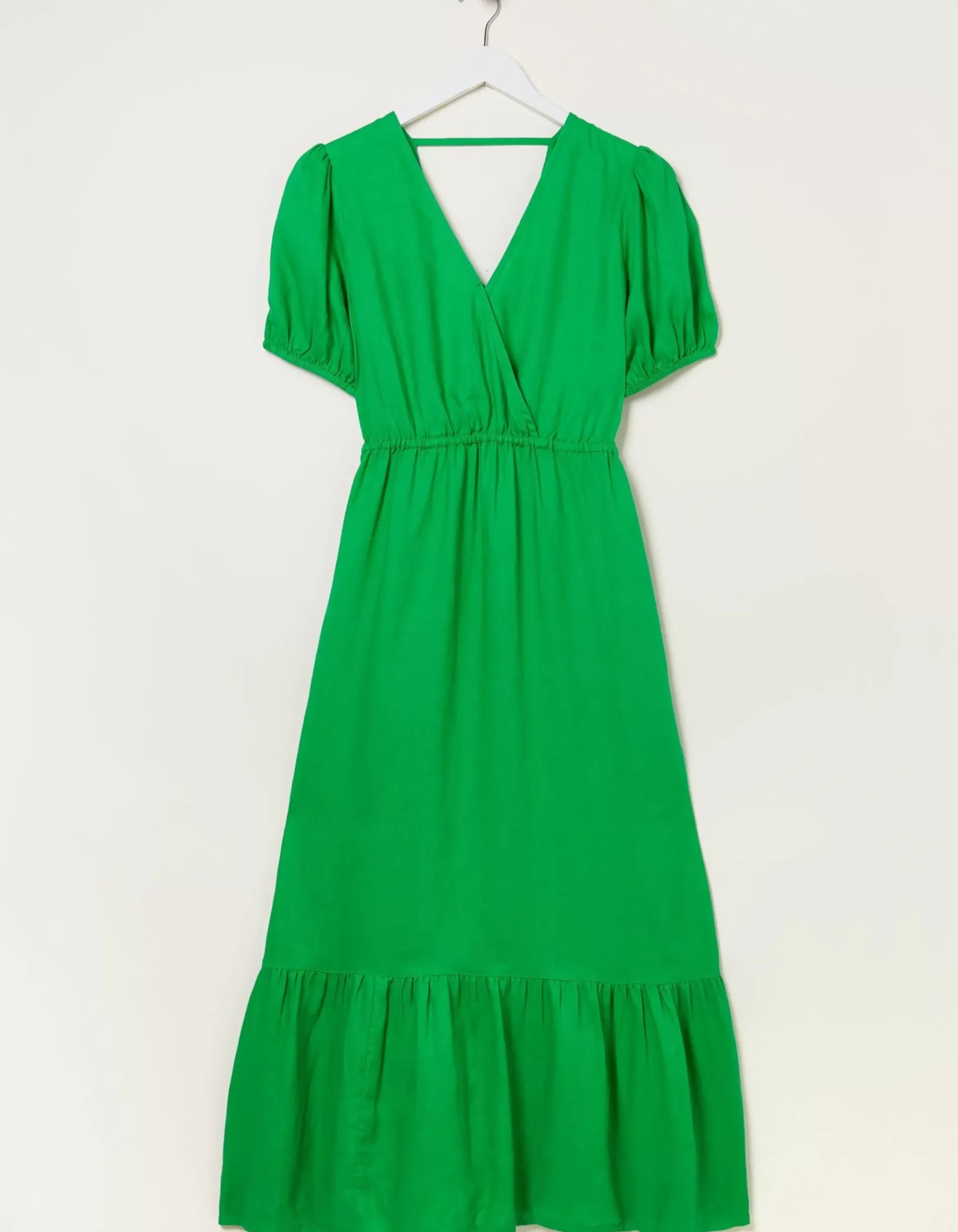 Women FatFace Dresses|Vivvie Linen Midi Dress