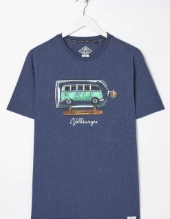 Men FatFace View All|Vw Bottle Printed T-Shirt