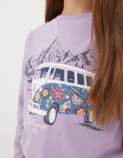 Girls FatFace View All|Vw Graphic Jersey T-Shirt