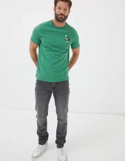 Men FatFace View All|Vw Live Free T-Shirt