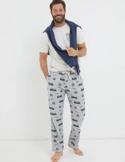 Men FatFace View All|Vw Printed Pyjama Bottoms