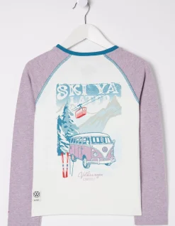 Girls FatFace View All|Vw Raglan T-Shirt