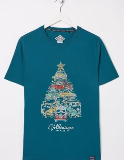 Men FatFace View All|Vw Stacked T-Shirt