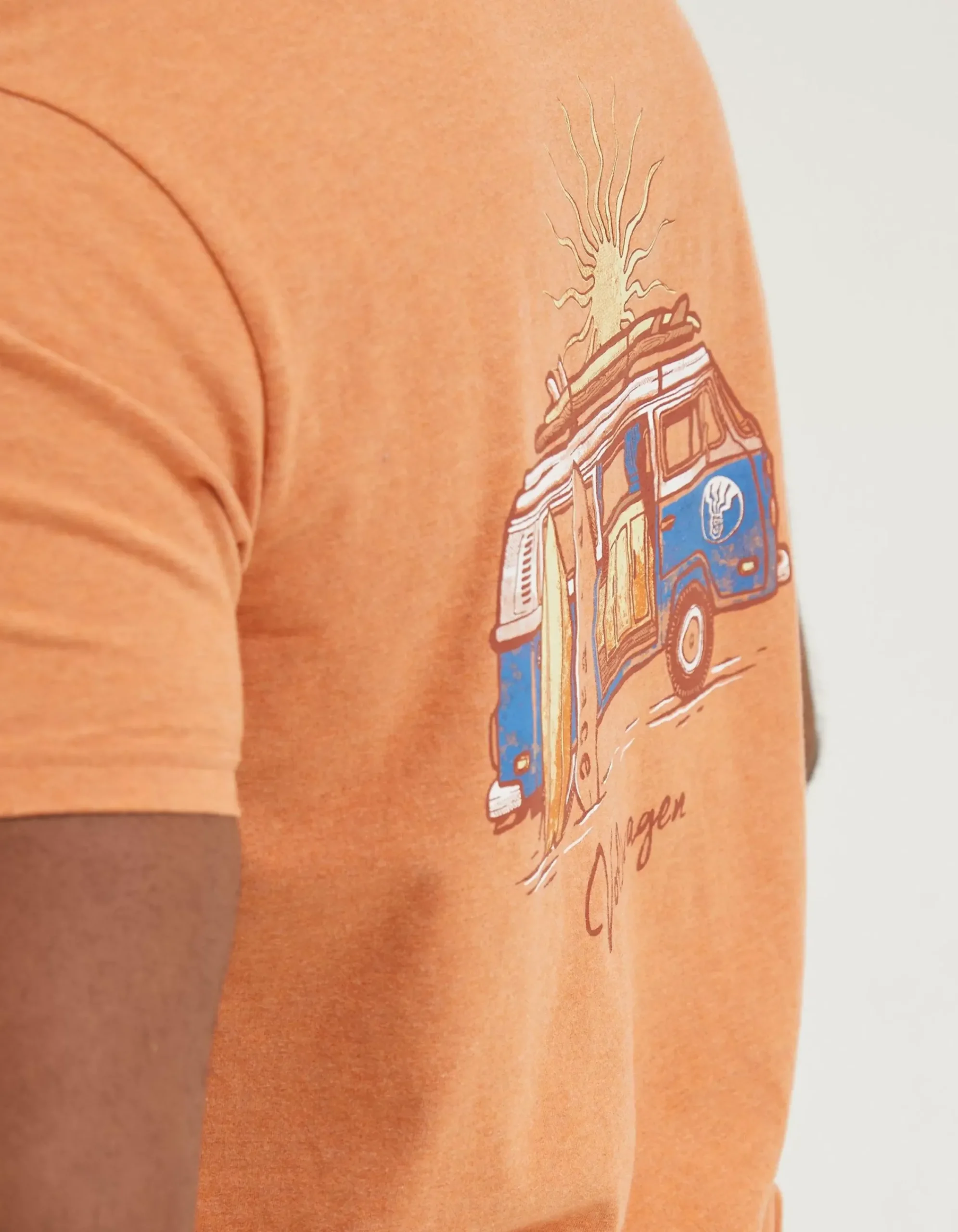 Men FatFace T-Shirts|Vw Summer Surf T-Shirt