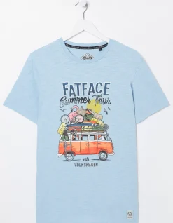 Men FatFace T-Shirts|Vw Summer Tour T-Shirt
