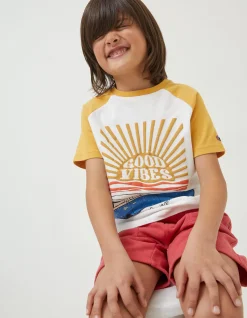 Boys FatFace T-Shirts & Polos|Vw Sun Graphic Jersey T-Shirt