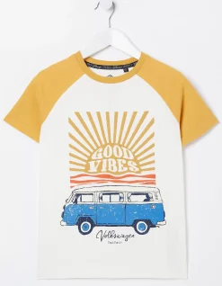 Boys FatFace T-Shirts & Polos|Vw Sun Graphic Jersey T-Shirt