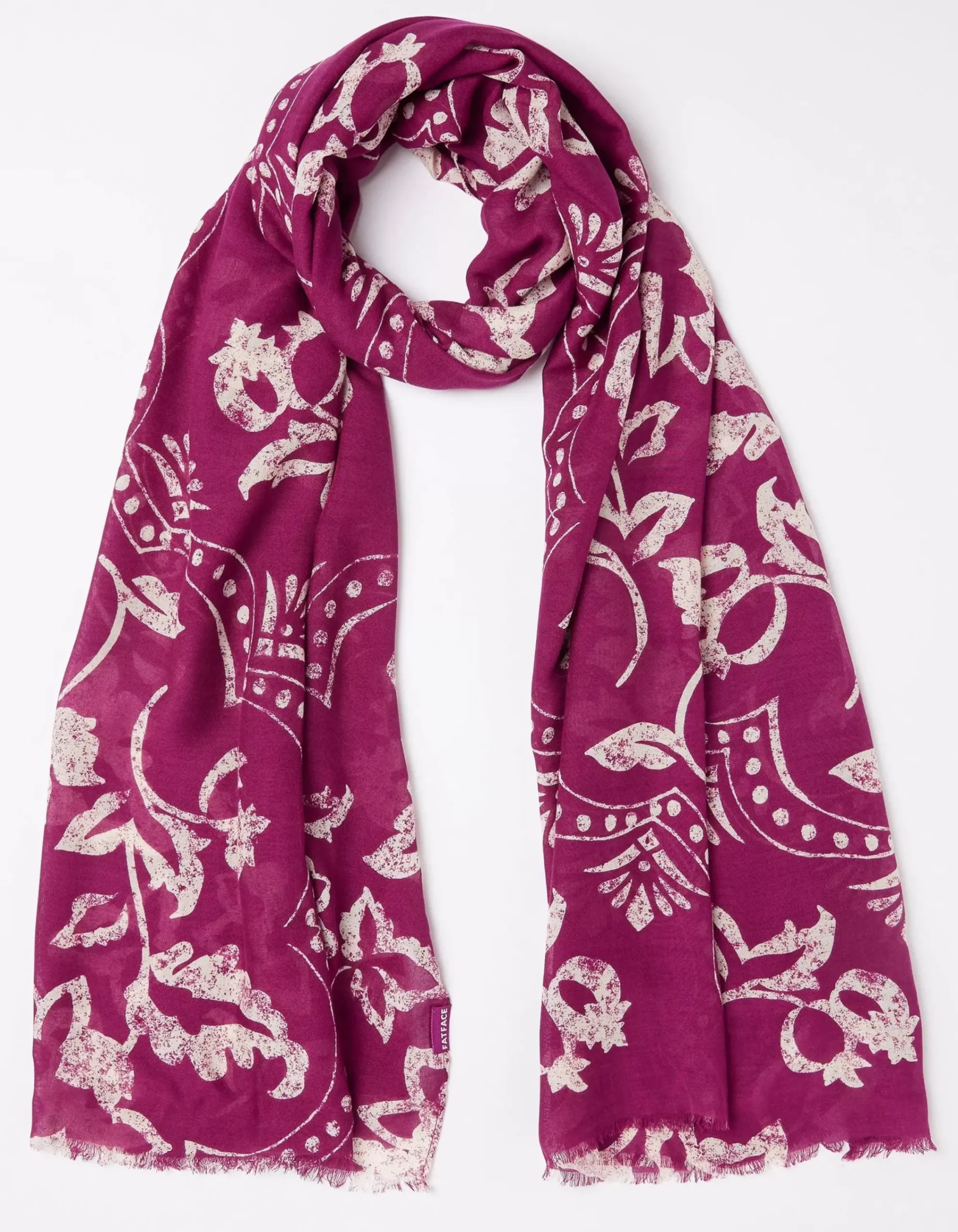 Women FatFace View All|Wallpaper Floral Scarf