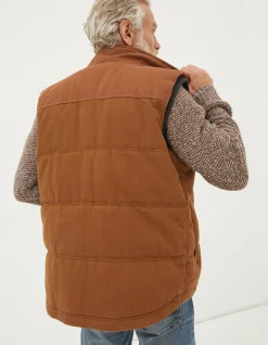 Men FatFace View All|Wardly Canvas Gilet